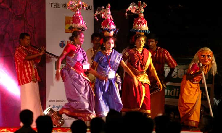 Traditional Tamil Folk Arts & Music Gala - Ottan Koothu Dance Tamil Nadu